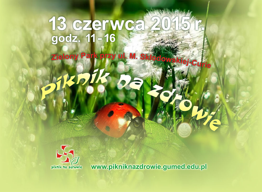 "Piknik na Zdrowie" - organizuje Gdański Uniwersytet Medyczny